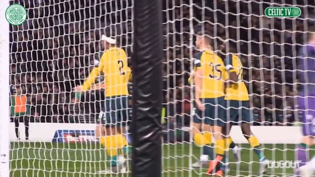 Scott Brown double seals League Cup final spot